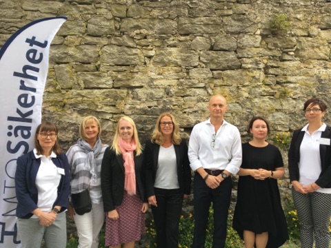 Seminarieteamet i Almedalen 2018.